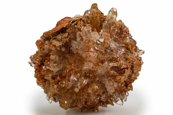 Orange Creedite Crystal Cluster - Durango, Mexico #316067